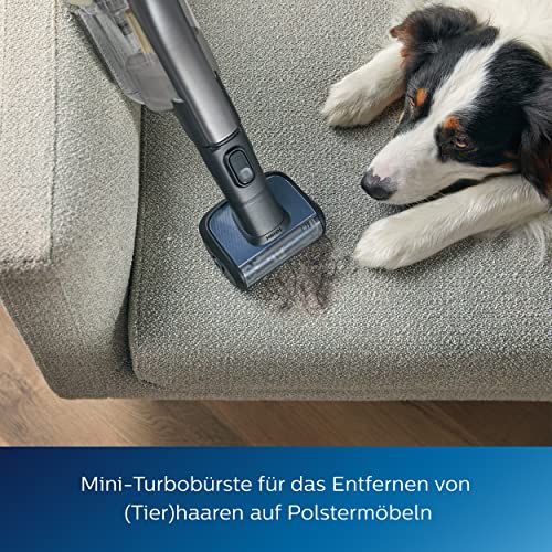 Philips 9000 Series AquaTrio Schnurloser Nass & Trockensauger - Staubsaugen und schnelles Bodenwischer, entfernt Staub, Schmutz und Flecken in einem Zug, bis zu 45 Minuten Betriebszeit* (XW9383/01)