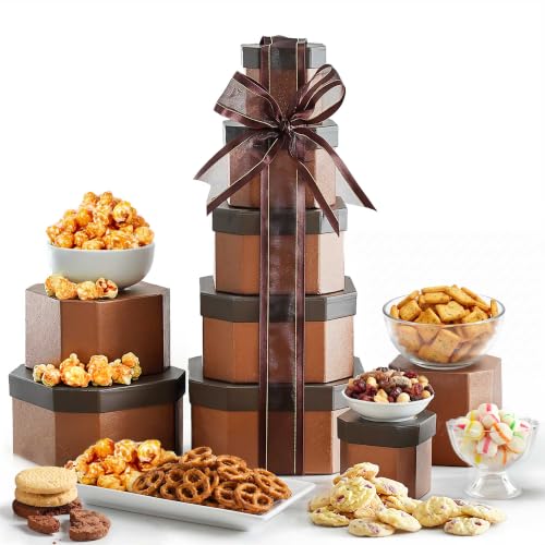 Broadway Basketeers Gift Basket Snack Gifts for Families, College, Delivery for Teachers, Birthdays, Appreciation, Thank You, Get Well Soon, Care Package (Signature)