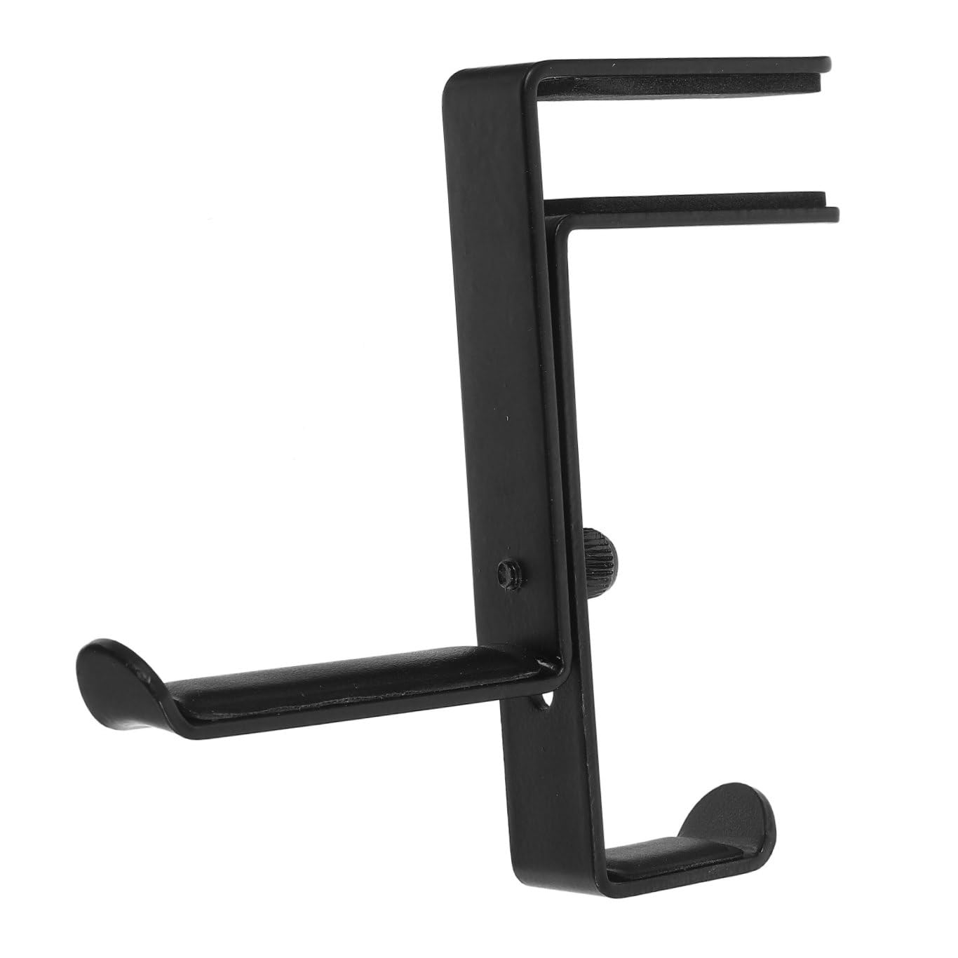 UKCOCO 3piezas Soporte para Auriculares De Hierro Organizador De Auriculares De Pared De Escritorio Diseño Montado Pared para Hogar y Oficina Negro