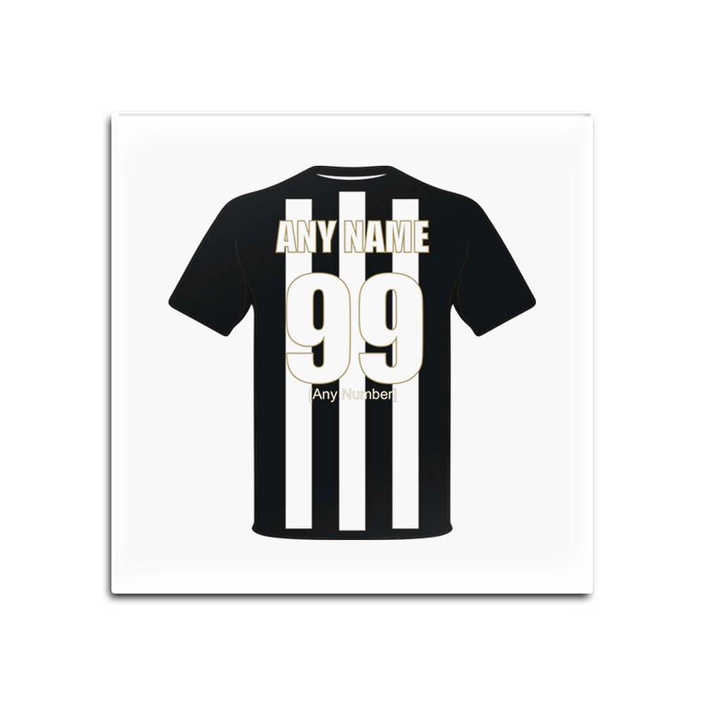 Dessous de verre foot Notts County personnalisé cadeau idéal pour supporter