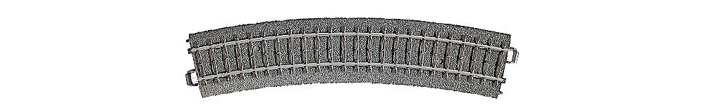 Märklin 24224 - Vías curbadas ferroviarias (6 unidades)