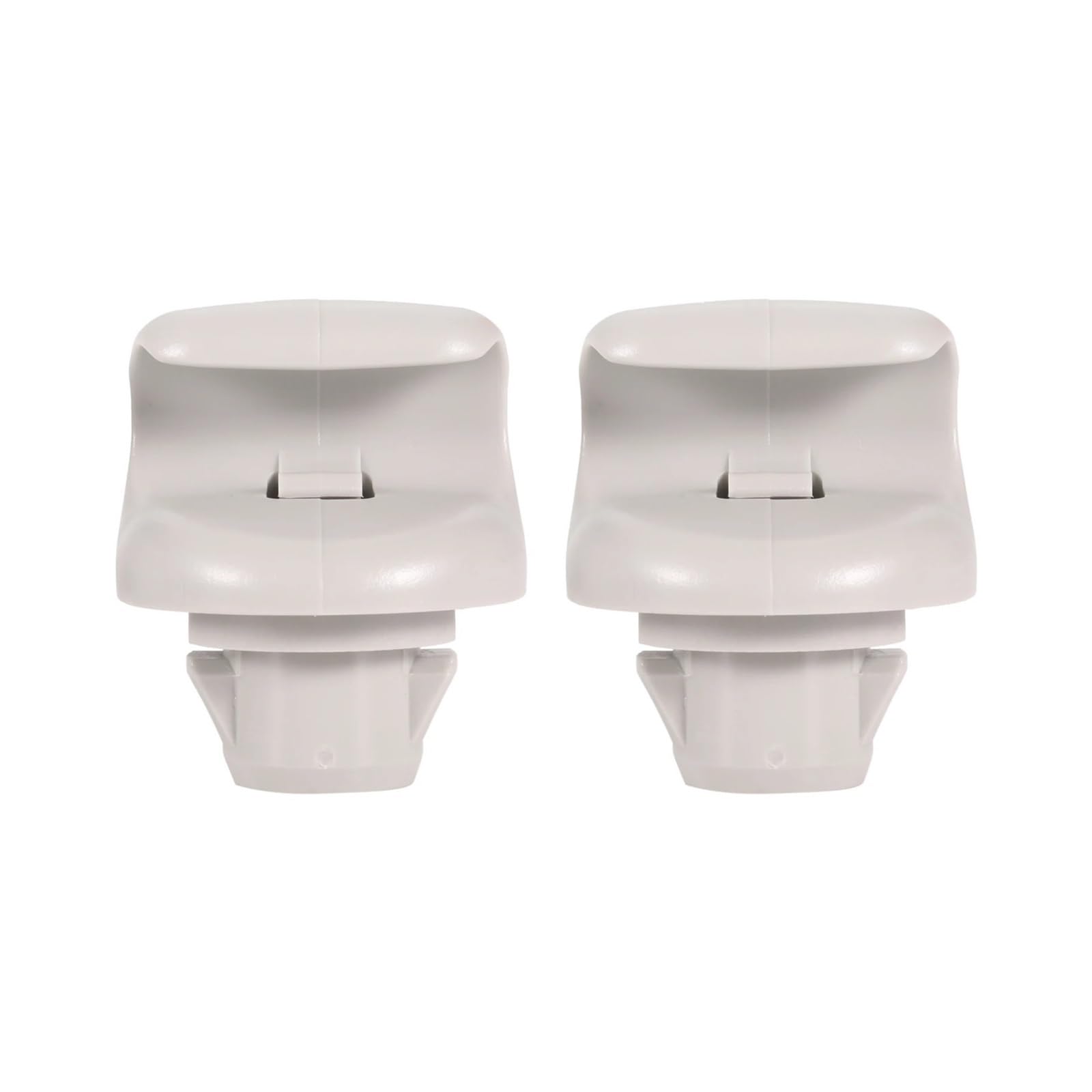 FDCSKINX 2pcs Car Sun Visor Support Clip Sunvisor Hook Bracket Compatible Qashqai J10 Dualis 2007 2008 2009 2010 11 12 13 2014 96409BC402