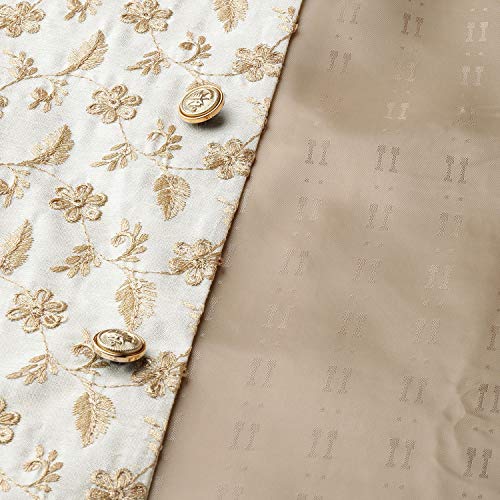 Sojanya (Since 1958, Men's Silk Blend Kurta Pyjama & Nehru Jacket Combo4