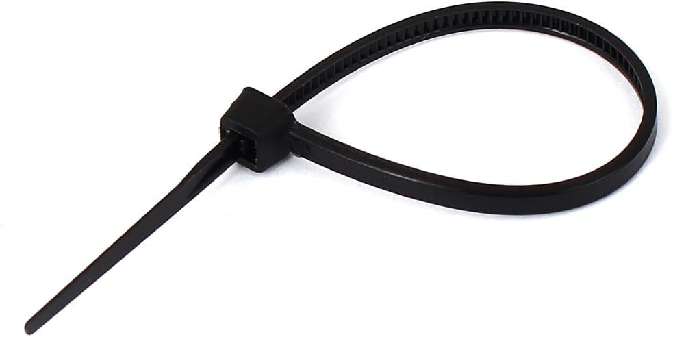Aexit 3mm x Clamps 100mm Network Cable Wire Self Lock Zip Ties Assorted Strap Clamps Colors 350pcs