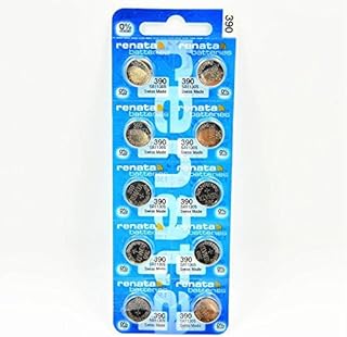 Renata 390 - Set da 10 pile per orologio