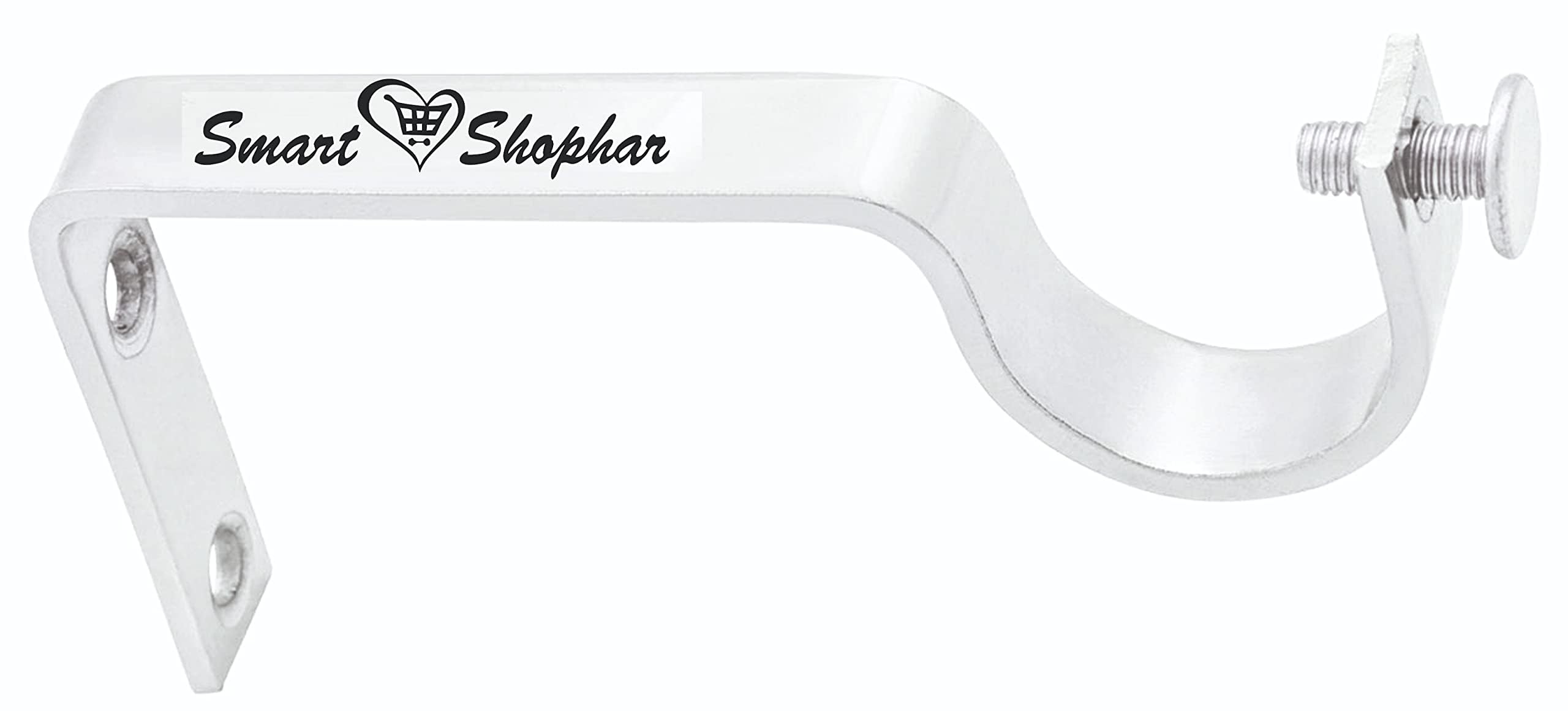Stainless Steel Curtain Brackets - Pack of 10 -3 Stainless Steel Curtain Brackets - Pack of 10 -3
