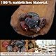 Sardonyx Stein Handschmeichler - 1 Stück Sardonyx Kristallstein Nature Edelsteine, Seifenstein, Glatter Heilkristall, Sorgenstein