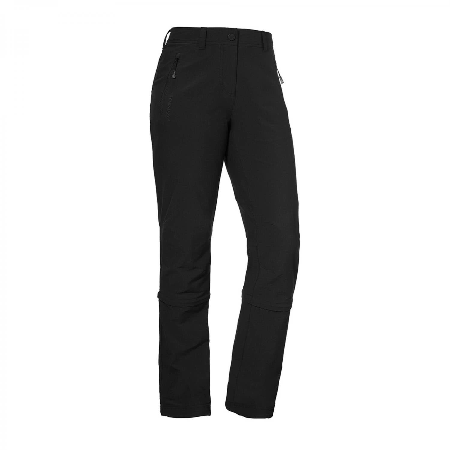 Schöffel Women's Pants Engadin Zip Off Women's Pants, Black*14