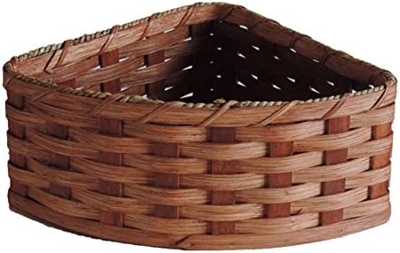 Amish Handmade Corner Basket (Large 