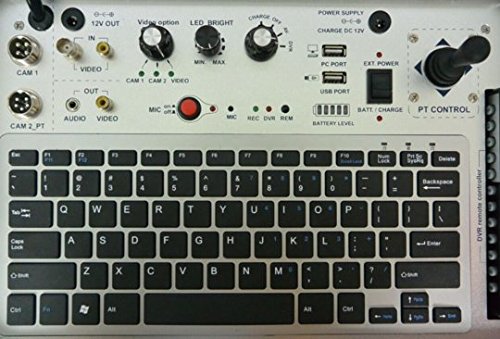 60 Metres Heavy Duty Push Rod Drainage CCTV Inspection Camera with pan/tilt Camera Head