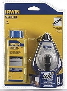 Irwin 10507682 Strait-Line Speedline Pro Reel + Blue Chalk