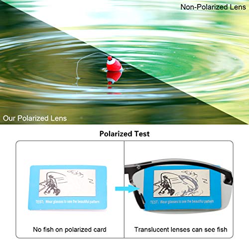 Image of MIRYEA Polarized Photochromic Driving z87 Sunglasses for Men Day Night Safety Glasses
