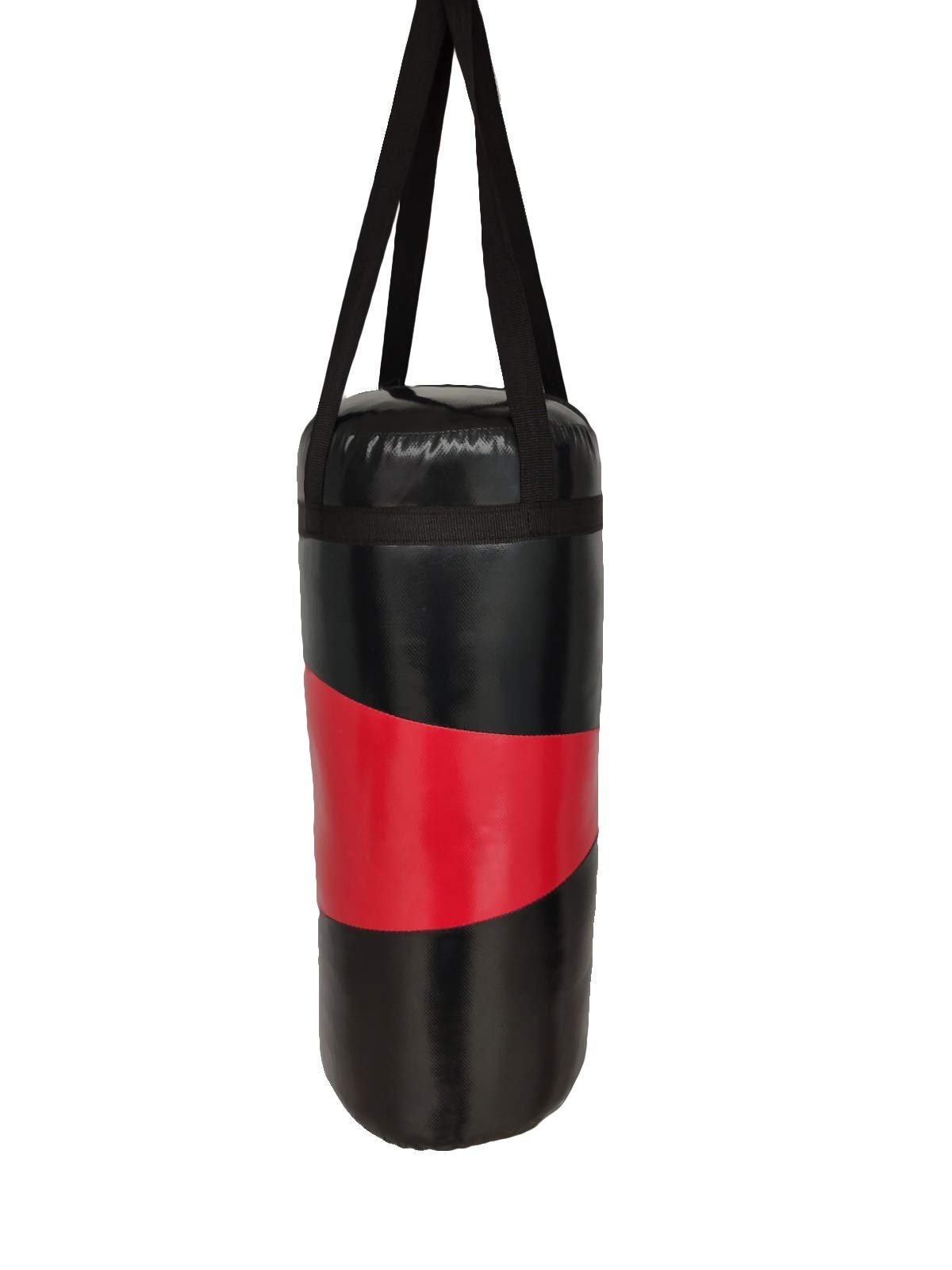 SKMT Kids Boxing kit, Boxing Set for Kids, Boxing Kit for Children (Filled Punching Bag, Gloves and Headgear, Age 7-13 Years) (RED Black) 4
