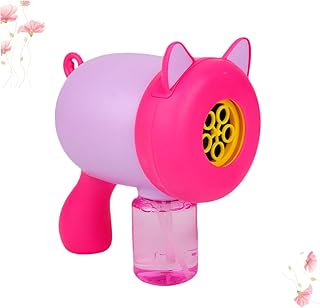 Automatic Bubble Machine Maquina De para Ni?os Children Bubble Maker Kids Bubble Maker Automatic Bubble Blower for Kids Fully Automatic Bubble Pink Kids Bubble Blower