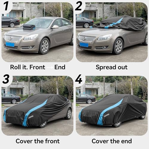 Image of Waterproof Car Cover Fit for Mazda MX-5 Miata 1989-2024,Outdoor Sedan Coupe Car Cover for Automobiles Rain Sun UV Snow Hail Protection Full Car Cover