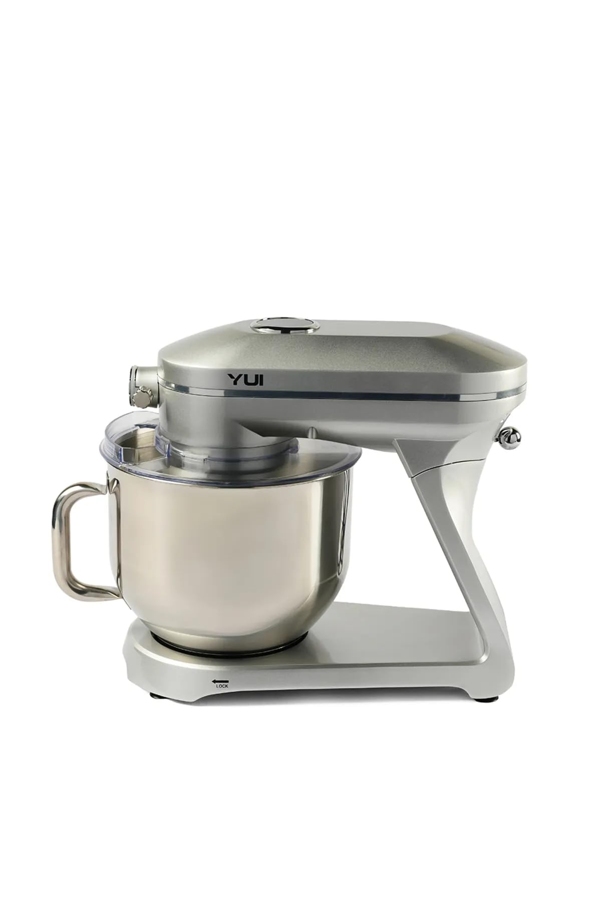 Yui Easy Chef M129 1800w Güçlü Döküm Metal Stand Mikser Gümüş