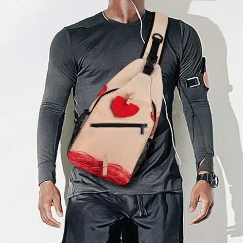 Bolso tipo sling casual para hiking y uso diario miniatura 7