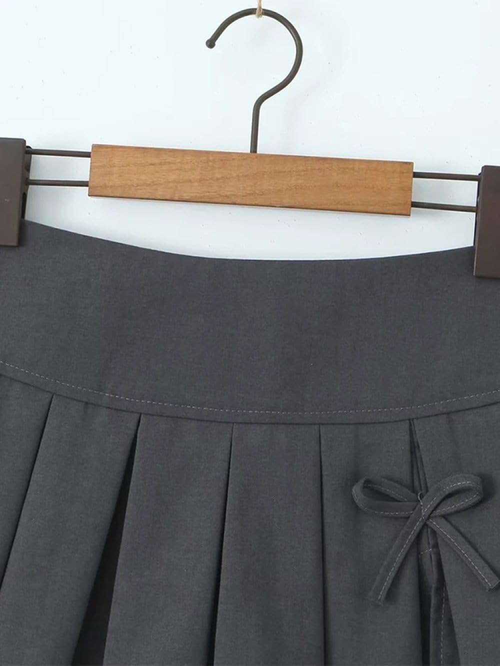 Falda Corta De Mujer - Faldas Súper Cortas Dulces para Mujer, Moda De Verano, Faldas Sexis con Lazo De Cintura Baja, Minifalda Plisada Elegante Y Delgada