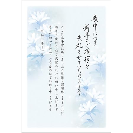 Amazon 官製 10枚 喪中はがき ハス No 862 63円切手付ハガキ 胡蝶蘭切手 裏面印刷済み ポストカード 絵柄付はがき 文房具 オフィス用品