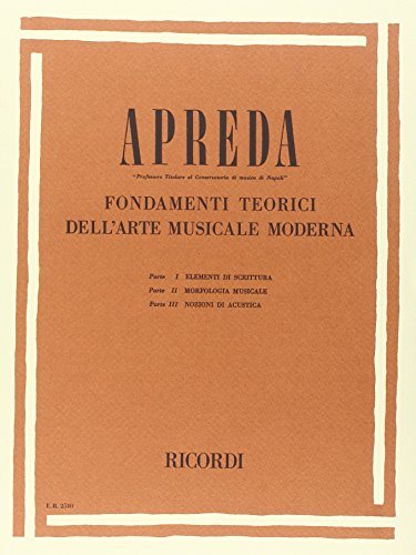 Apreda Fondamenti teorici dell'arte musicale modern