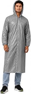 D-fix Unisex EVA Waterproof Rain Suit for Men & Women with Hood, Jacket and Pant Set, Lightweight Reusable Full Body Rainc... Price In India