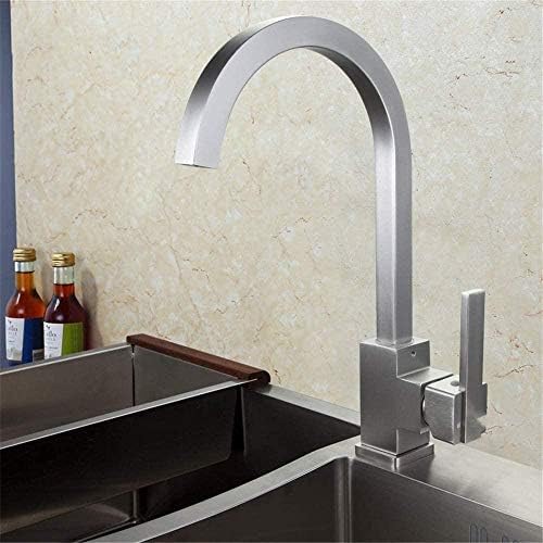 Robinet de cuisine pivotant 360 pour évier double et simple