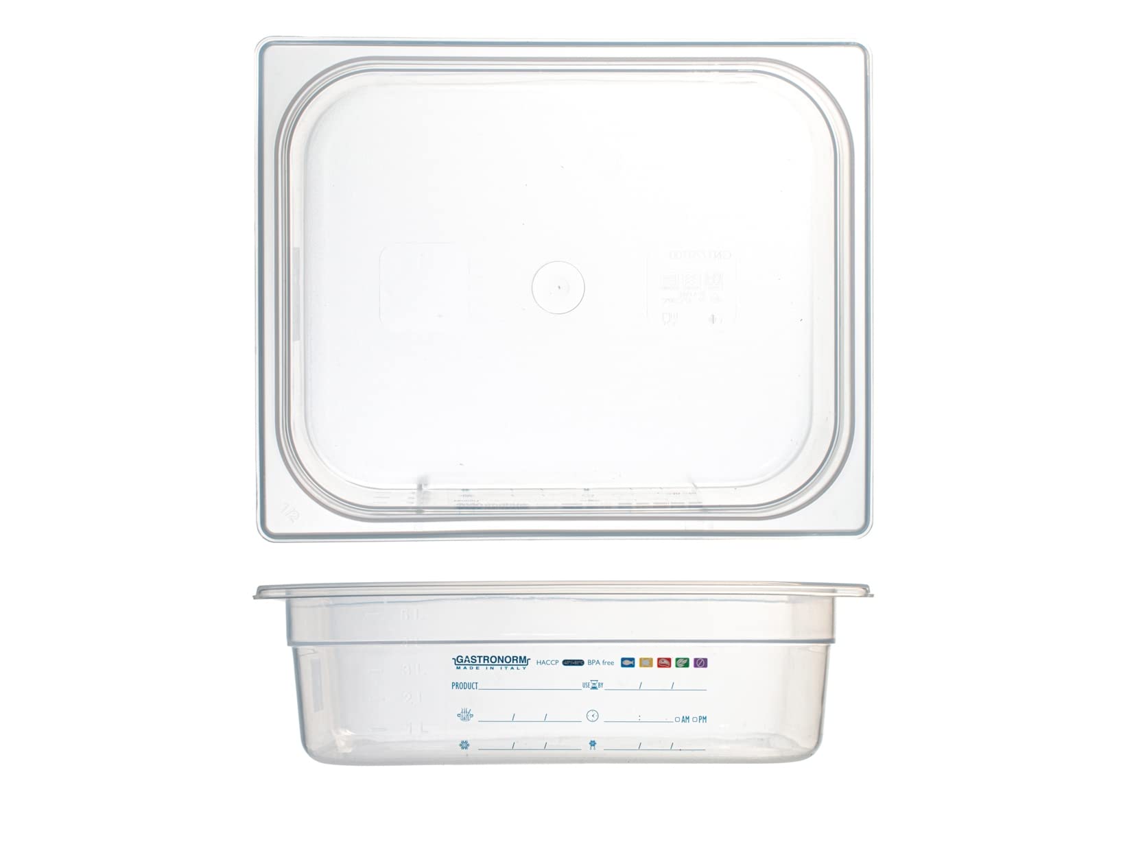 H&H Gastronorm pp haccp gn1/2 h100