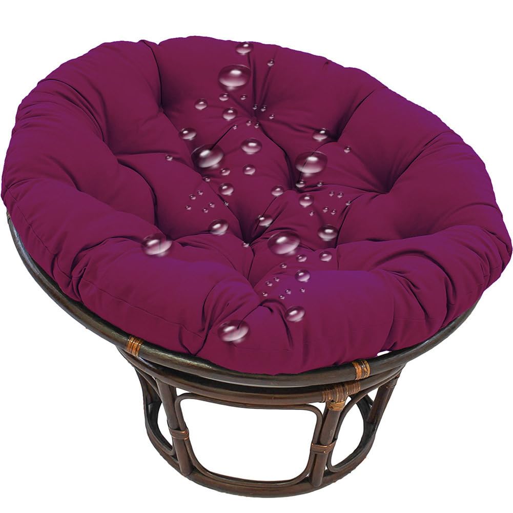 KFGISD, Swing Chair Cushion Egg Chair Cushion Polyester,red,Hammock Chair Cushions(Purple,140X140)