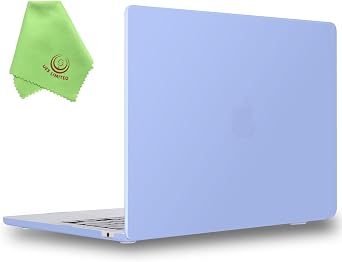 UESWILL Case for 2022-2026 MacBook Air 13 inch M5 M4 M3 M2, Serenity Blue