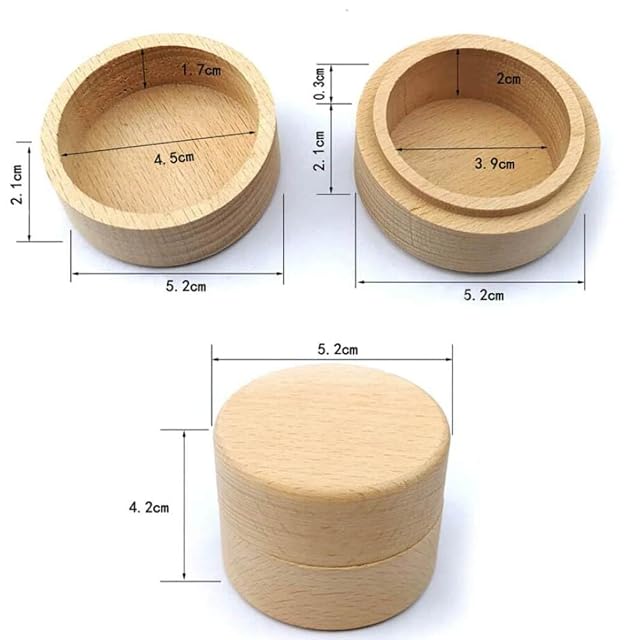 Foto 2 de 7 de CEDNXOER Caja Conmemorativa para Mascotas con Impresión De Patas,Cajas De Almacenamiento De Pelo con Dientes…