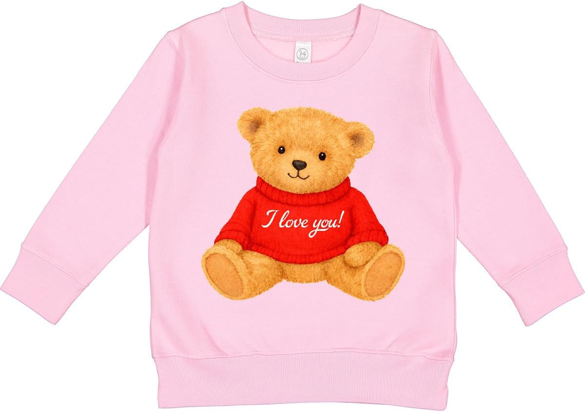 inktastic Teddy Bear Love Toddler Sweatshirt