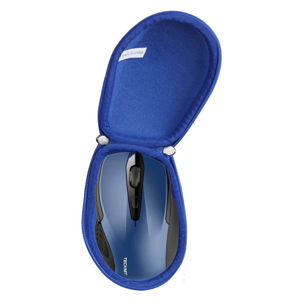 HermitshellHard Travel Case for TeckNet Pro 2.4G / TeckNet 2600DPI Bluetooth Wireless Mouse (Blue)