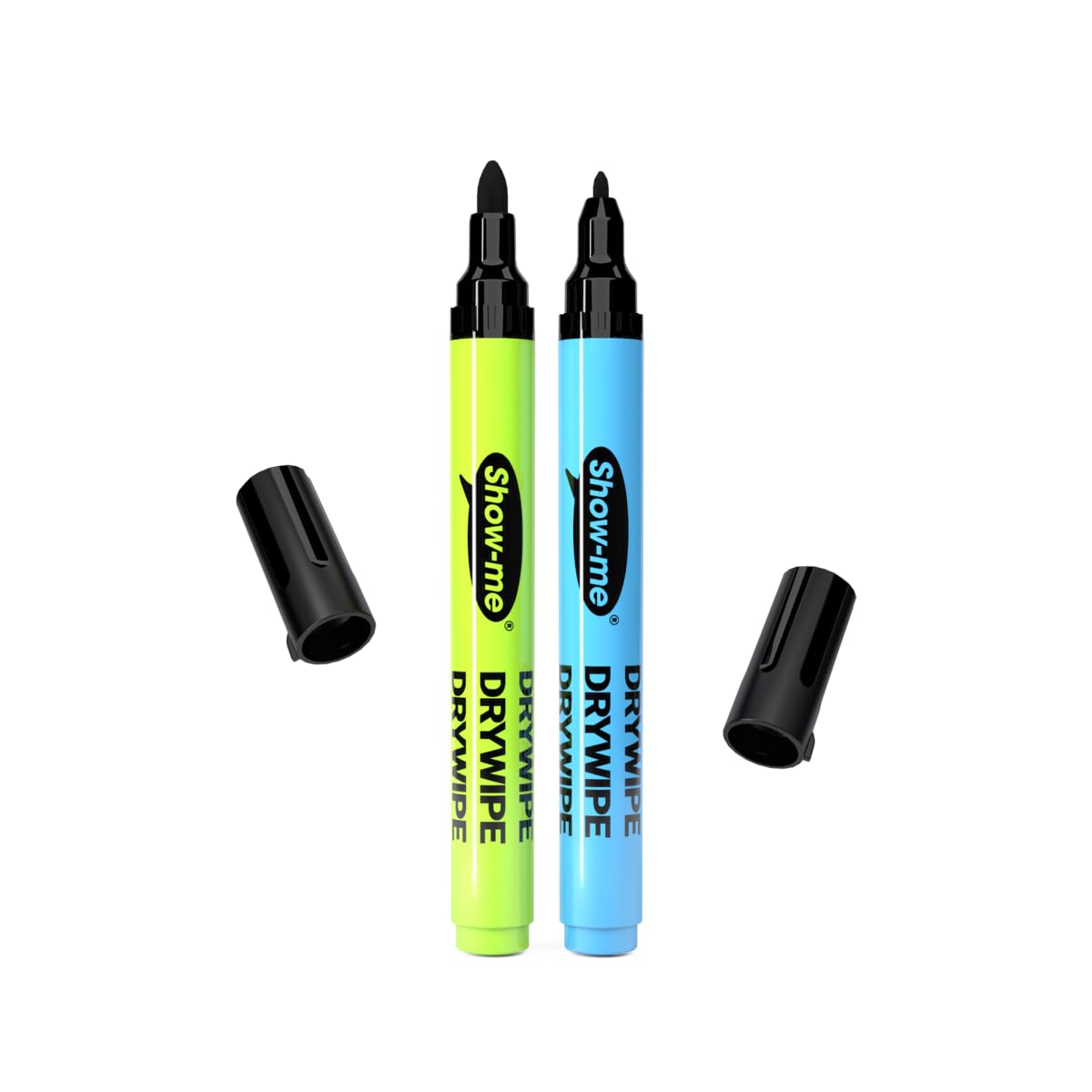 Whiteboard-Marker, Schwarz, Spitze mittel, 200 Stück