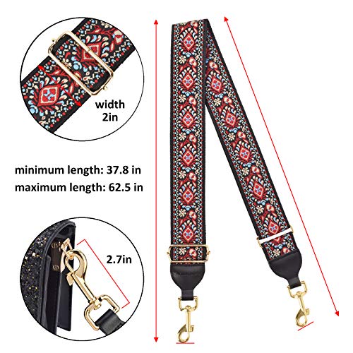 Image of CLOUDMUSIC Handbag Strap Replacement Shoulder Crossbody Strap Purse Strap for Women Girls