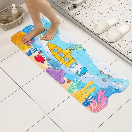 Estera lavable a máquina de la ducha para evitar caídas de niños pequeños 3
