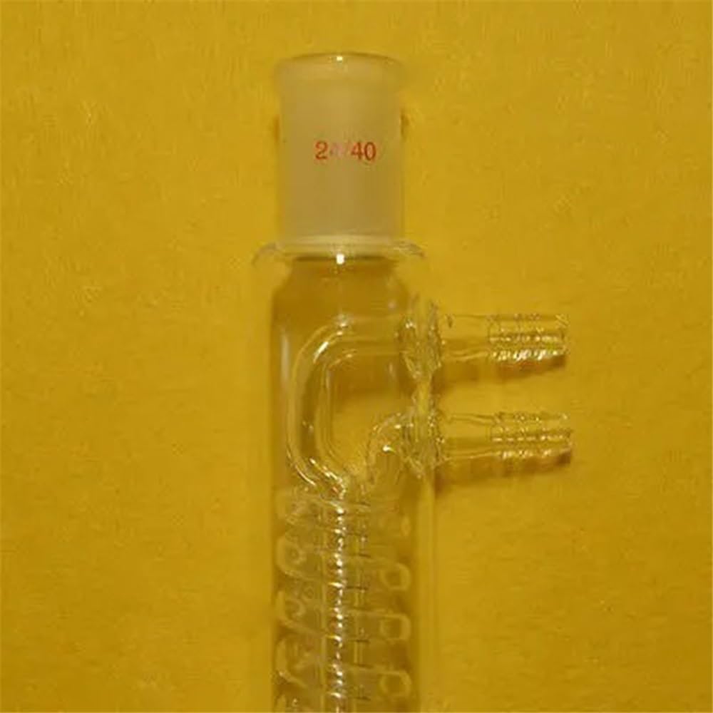Szklany kondensator zwrotny 24/40 z uszczelkami 300 mm Sprzęt laboratoryjny