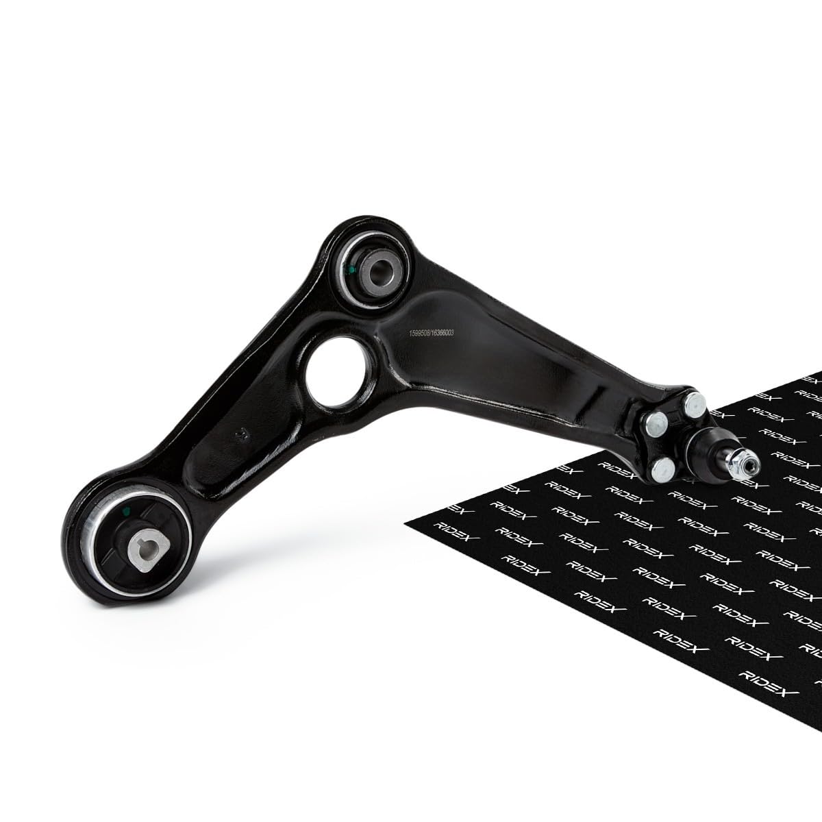 RIDEX 273C1882 Bras de suspension Avant Droite avec rotule de suspension avec support en caoutchouc Compatible avec RENAULT Megane 4 3/5 portes B9A/M/N