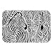 Zebra Bath Mat Diatomaceous Earth Rug Super Absorbent Non Slip Quick Dry Bathroom Kitchen Doormat 16