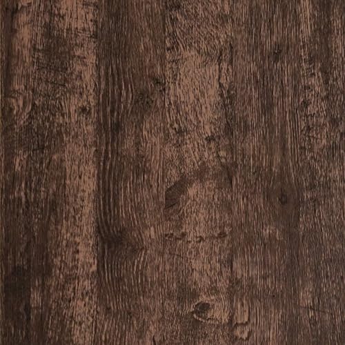 Dimoon Wood Wallpaper Brown Dark Wood Contact Paper Brown Wood Plank Wood Peel and Stick Wallpaper Removable Rustic Wood Grain Self Adhesive Vintage Distressed Texture Desk Vinyl Roll 118'' x23.6''