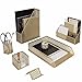 Produktbild Blu Monaco Drahtstiftbecher, 3er-Set 5 teile gold