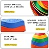 5140pf05acl - 5Pcs Non-Slip Plastic Balance Stepping Stones for kids,up to 220 Ibs for PomotingChildren's Coordination Skills Obstacle Courses Sensory Toys for Toddlers,Indoor or Outdoor Play