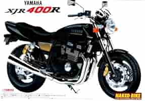 カ*ん様 YAMAHA xjr400r ヤマハXJ400はヤマハ初のDOHC4気筒400cc。45馬力でリッター112.5