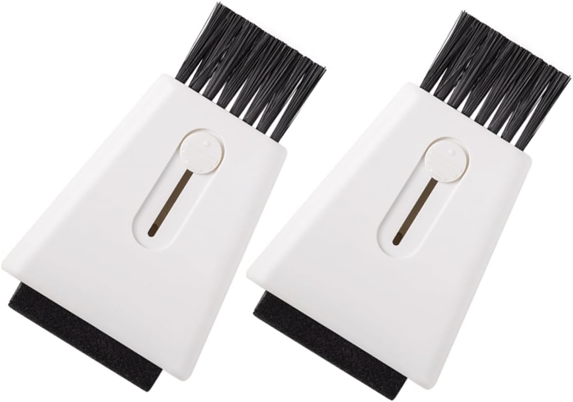 2pcs Dual-Head Camera Cleaning Brush Set Multipurpose Small Brush for Keyboard Screen and Corner Cleaning for Photographers and Tech Enthusiasts