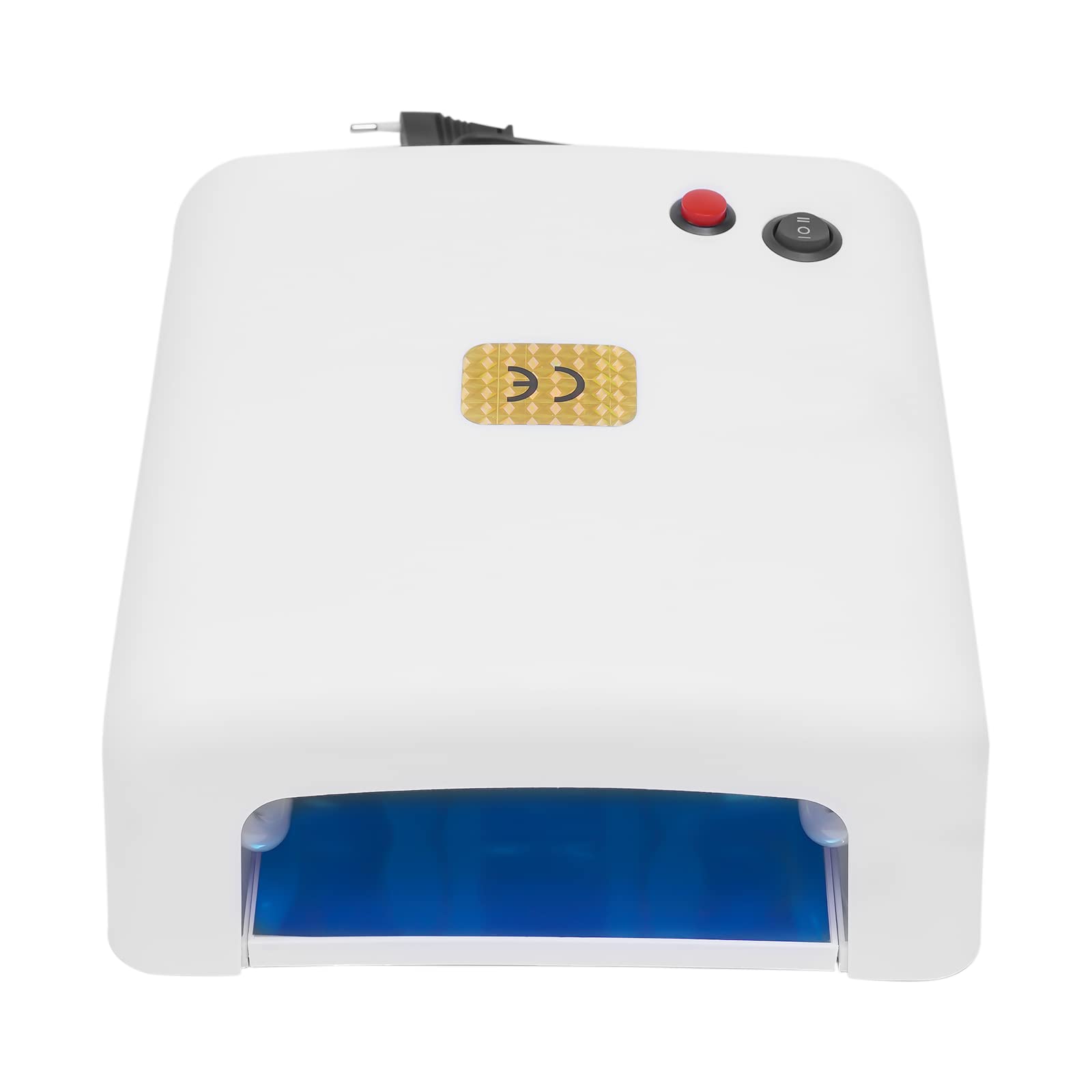 Juego de iniciación profesional de gel UV para uñas con Nail Art, polaco, lámpara y gel – Kit de iniciación ideal para uñas artificiales y principiantes