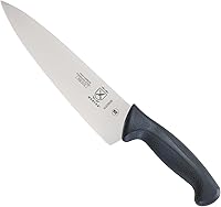 Mercer Culinary Millennia 8-Inch Chef's Knife - High-Carbon Japanese Steel, Ergonomic Black Non-Slip Handle, Pro-Grade Sharpness