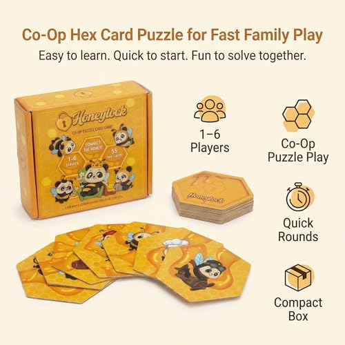 Honeylock Juego de Mesa Cooperativo para 1-6 Jugadores miniatura 2