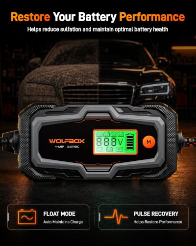 WOLFBOX BC40 Smart Battery Maintainer
