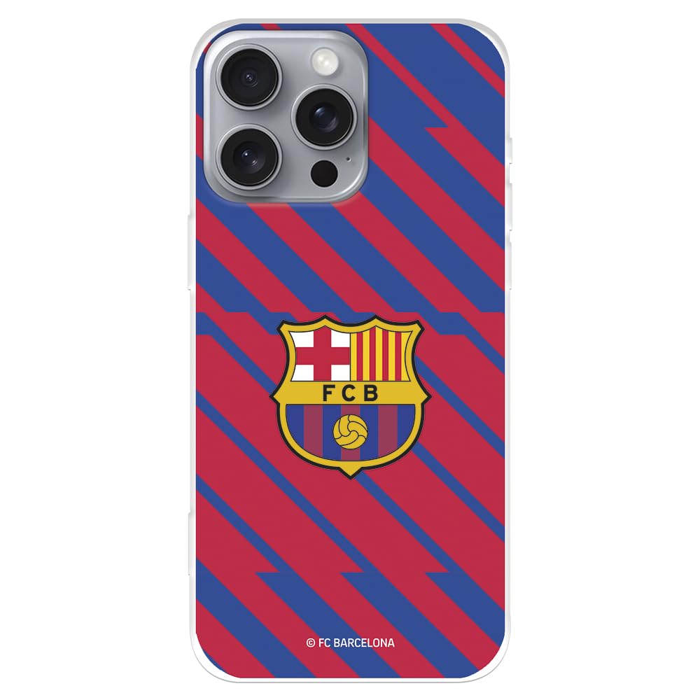 FC Barcelona Barça Shield Tansparente iPhone 16 Case Protect Your