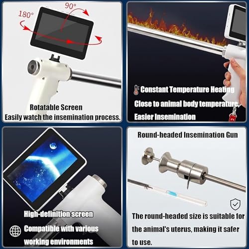 Kit d'élevage d'endoscope visuel pour bovins de haute précision médicale