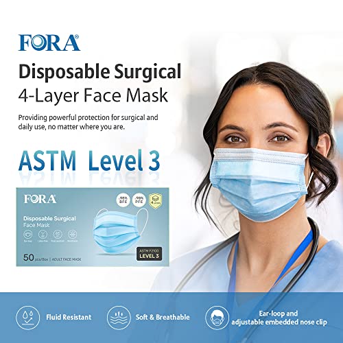 Fora Disposable 4-Layer Surgical Mask thumb #2